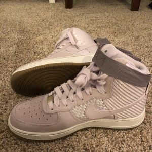 Lilac Nike Air Force One (exclusive) Sz 8